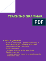 Teaching Grammar