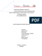 trabajo Tipos de empresas de producción y propiedad social