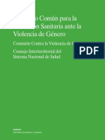 Protocolo Sanitario Ante La Violencia de Genero