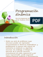 Programación Dinámica