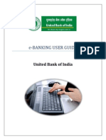 E banking user guide of UNITED bank of india