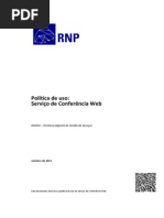 Politica de Uso ConferenciaWeb
