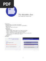 Download Beamer User Guide latex  by indreshverma SN172494850 doc pdf