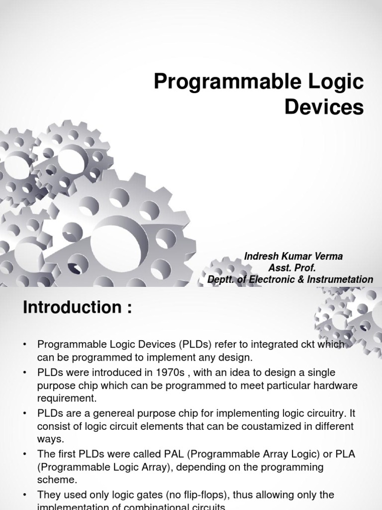 Programmable Logic Devices 2, Tutorial | PDF | Field Programmable Gate ...