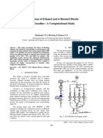 Computational Study of ethanol and butanol engines
