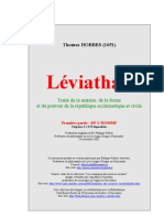 Leviathan Hobbes Complete version in French (Français)