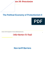 The Political Economy of Protectionism II: Session 3-09 Prof Augustine H H Tan Econ MBA Global Economy 1