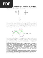 Power in AC Circuits