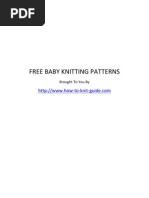 Download Free Baby Knitting Patterns by brandhub001 SN17252769 doc pdf