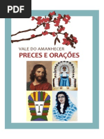 Preces e orações do VALE DO AMANHECER