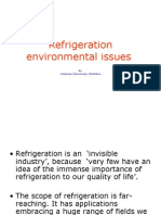 Refrigeration Environmental Problem