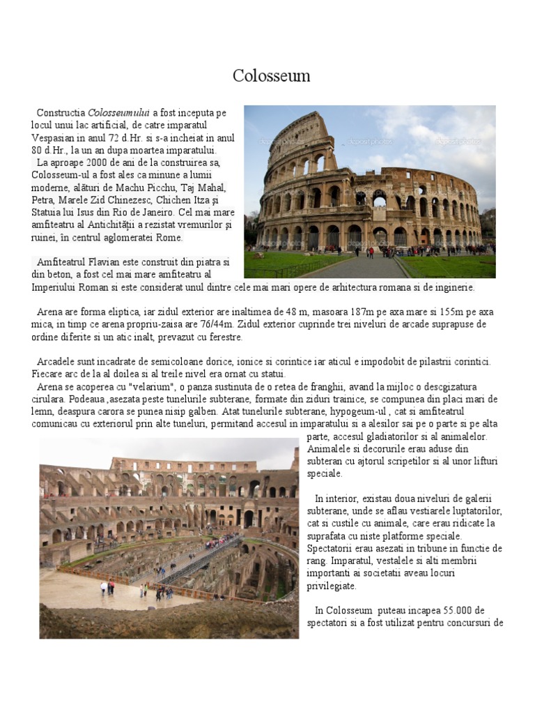 Colosseum | PDF