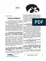 Coach Ferentz - 10 01 13