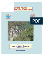 Hydro Power Policies and Guidelines