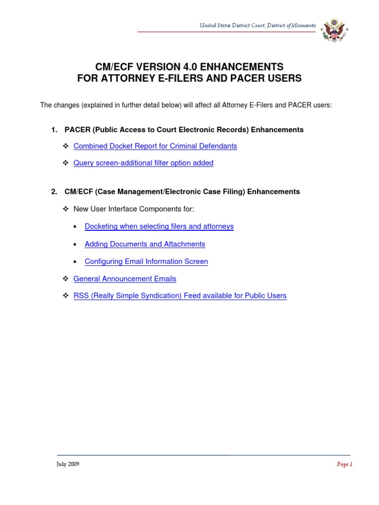 SDNY CM ECF NEXTGEN VERSION 1 8 5 visual data 5