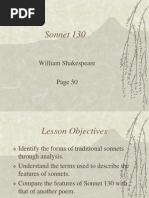 Shakespeare - Sonnet 130 PP