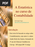 A Estatística na Contabilidade