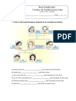 Ficha Formativa - La Famille