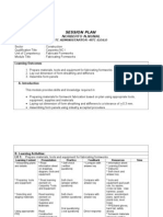 Sample Session Plan TM