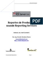 Reporting Services Manual 2008