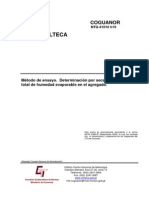 Norma Coguanor NTG 41010 h19 Astm C 566-97 PDF
