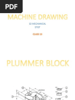 Machine Drawing S3 Mech [Class 13]