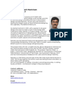 Profile of Ramesh Manickam March 2013: Contact Address