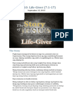 Part 10 - Life-Giver (Luke 7:1-17)