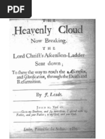 Download Jane Lead - The Heavenly Cloud Now Breaking by Jane Lead Christian Mystic SN17262281 doc pdf