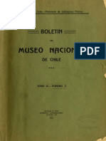 Boletín del Museo Nacional de Chile N° 2, T.III. 1911