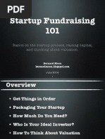 Startup Fundraising 101