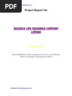 Download Reliance Life Insurance by rahulbharadwaj SN17262553 doc pdf