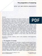 JAY, T. - Thepragmatics of Swearing PDF