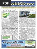 The Village Reporter - October 2nd, 2013