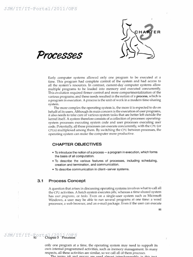 Processes | PDF | Computers | Technology & Engineering