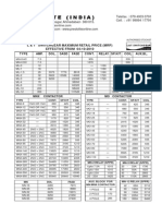 L & T Switchgear Price List for Prestolite India