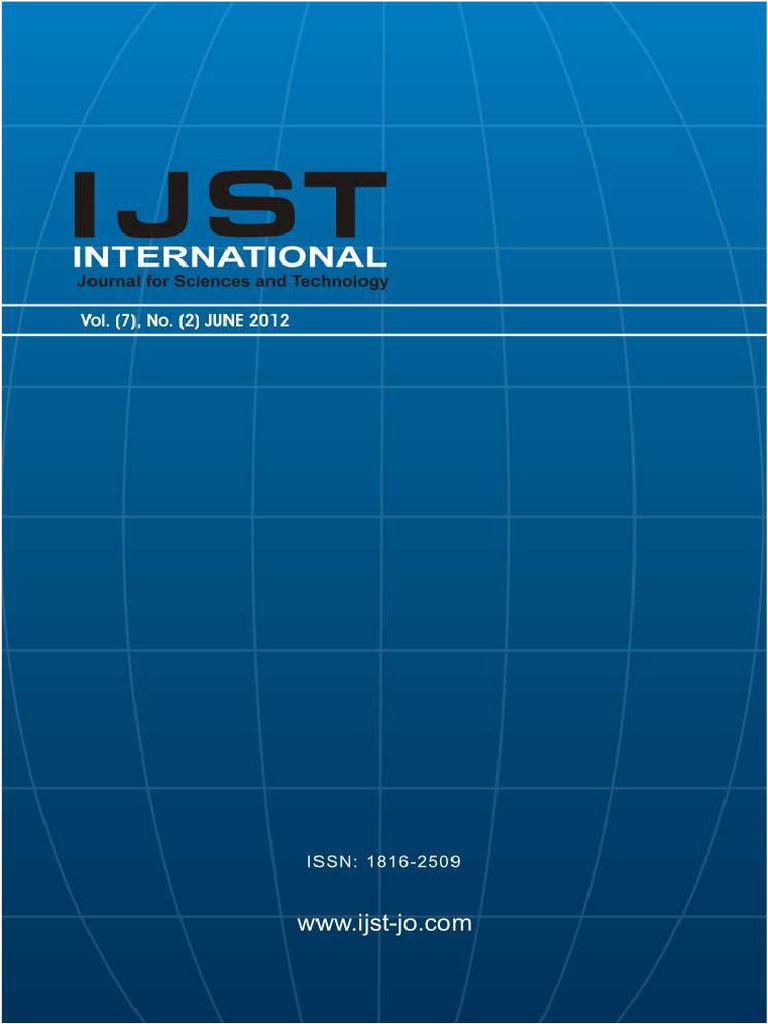 IJST - Vol (8) - No (2) June 2012 PDF | PDF | Ph | Chromatography