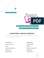 Training Report.