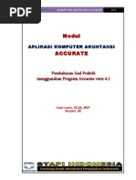 Download Modul Praktik Komputer Akuntansi Accurate 4 1 Stapi Indonesia 2012 by awaythea SN172665738 doc pdf