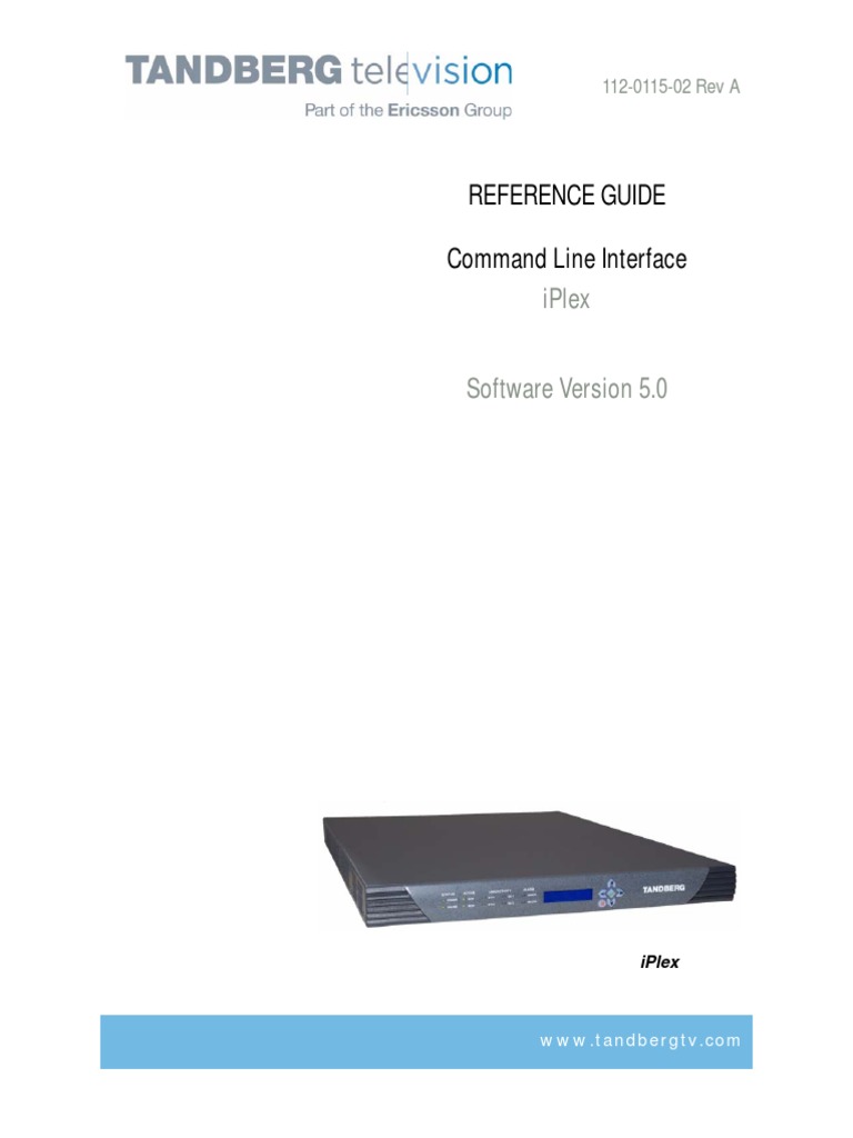 Iplex Version 5.0 CLI Reference | PDF | Command Line Interface | Ac ...