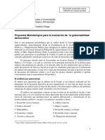 Propuesta metodológica para la evaluación de la gobernabilidad democrática a partir del análisis de prensa