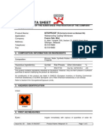 MSDS Nitoproof - 10