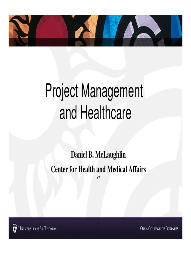 Project Management Healthcare | PDF | Health System | Health Care
