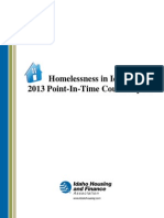 2013 State of Idaho Point-In-Time Count Report 041613