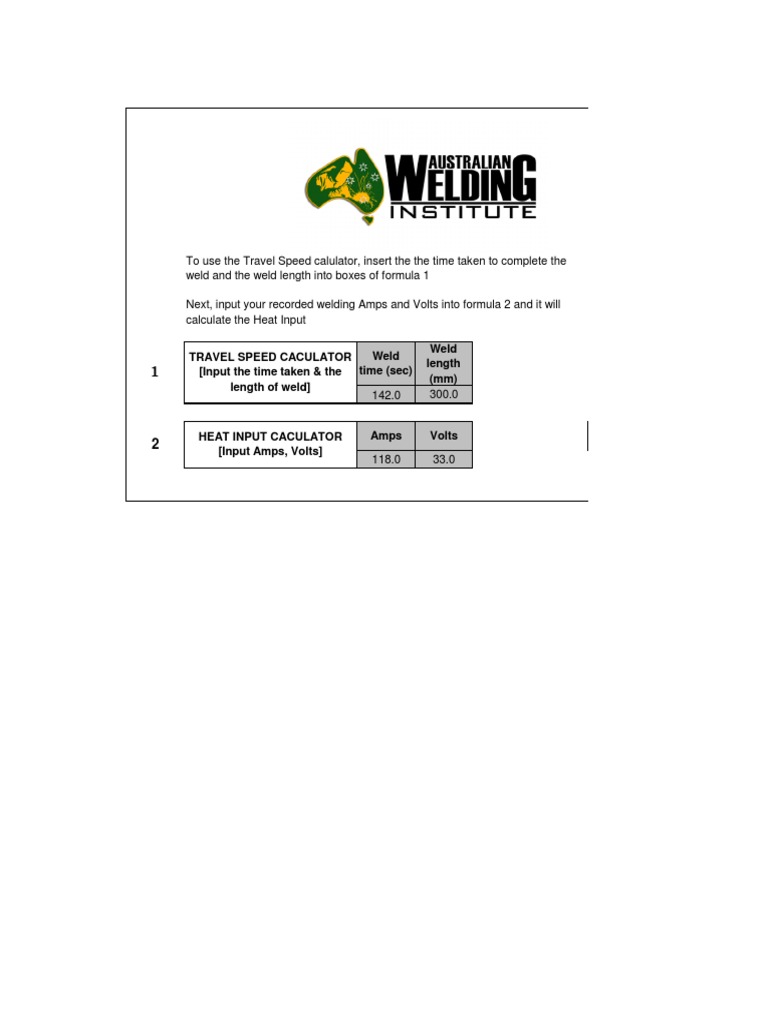 Heat Input Calculator