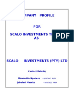 Profile Scalo Investments