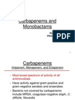 5-Carbapenems and Monobactams - 090ct2012