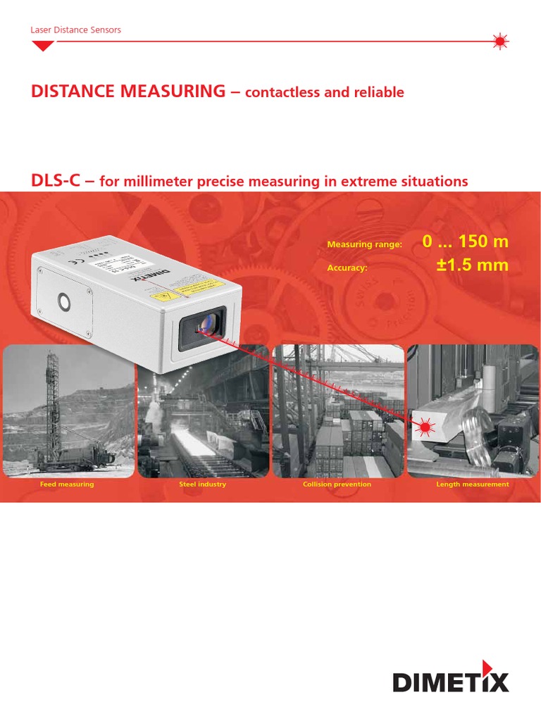 DLS-C Laser Distance Sensor Guide | PDF