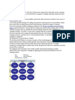 Boston Consulting Group Portfolio Matrix