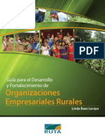 Guía Metodológica para Organizaciones Rurales Empresariales - DISEÑO FINAL